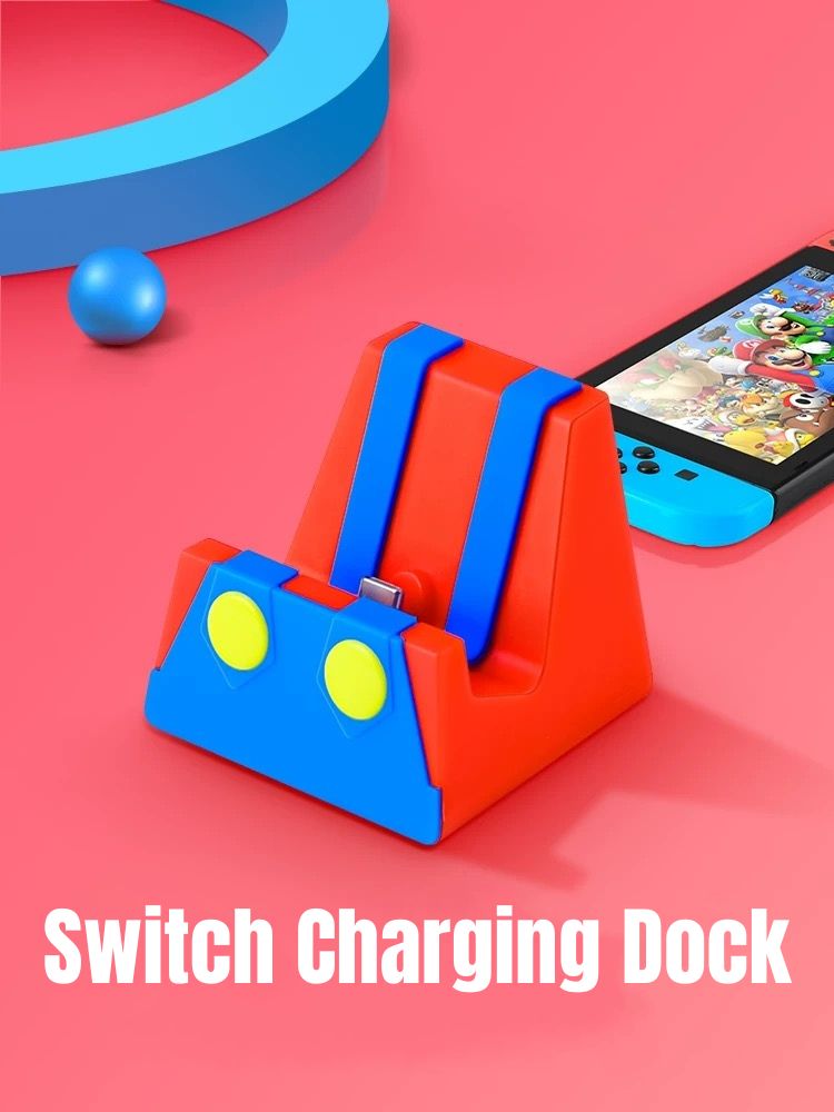 Mario-Themed Switch High-Speed Charging Dock