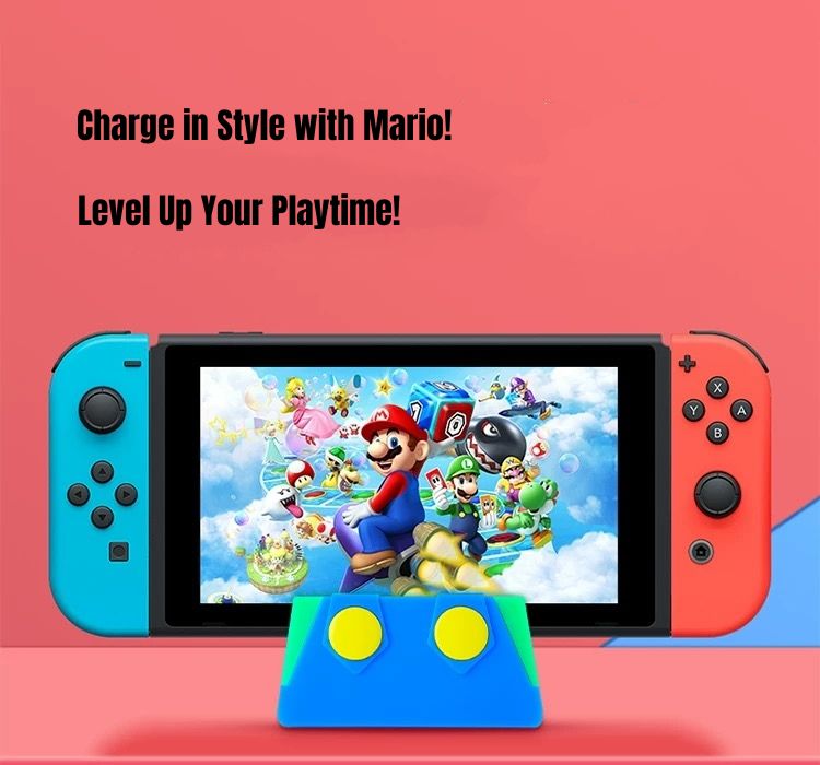 Mario-Themed Switch High-Speed Charging Dock