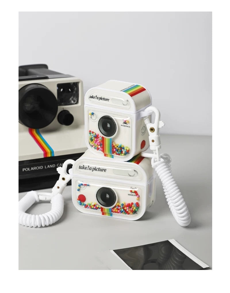 Retro Camera AirPods Case